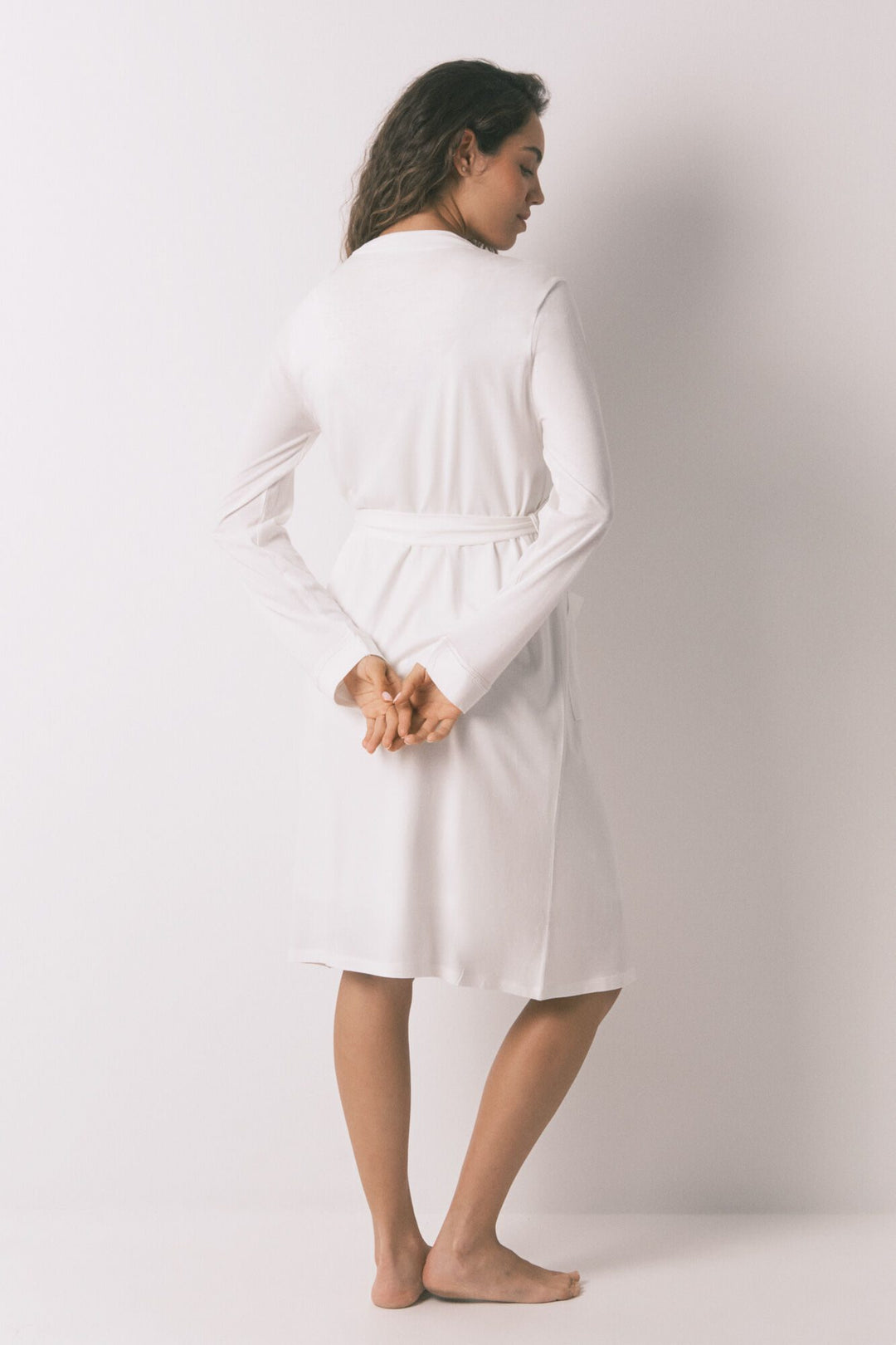 MEDIUM ROBE - Ivory