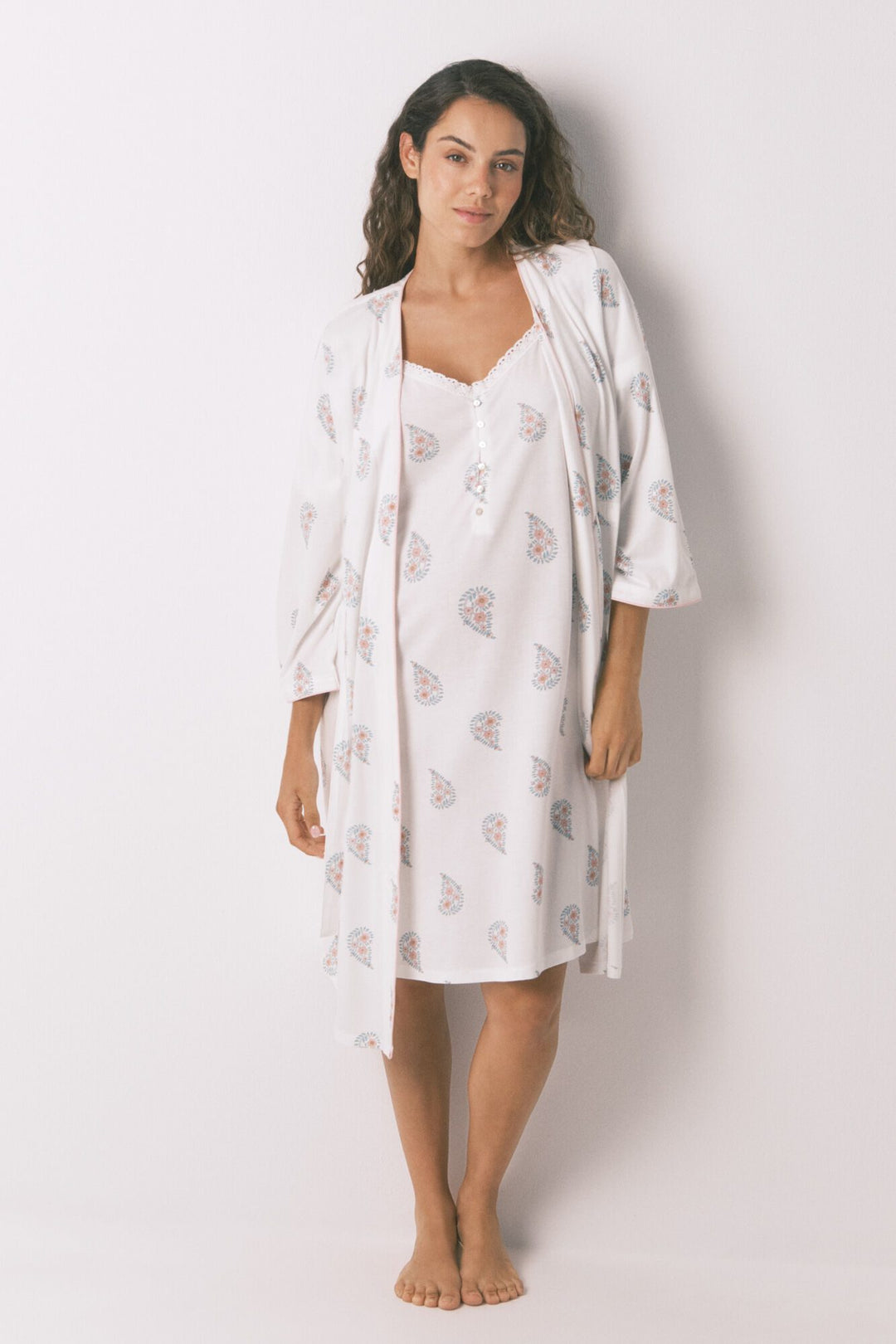 MEDIUM ROBE - Ivory
