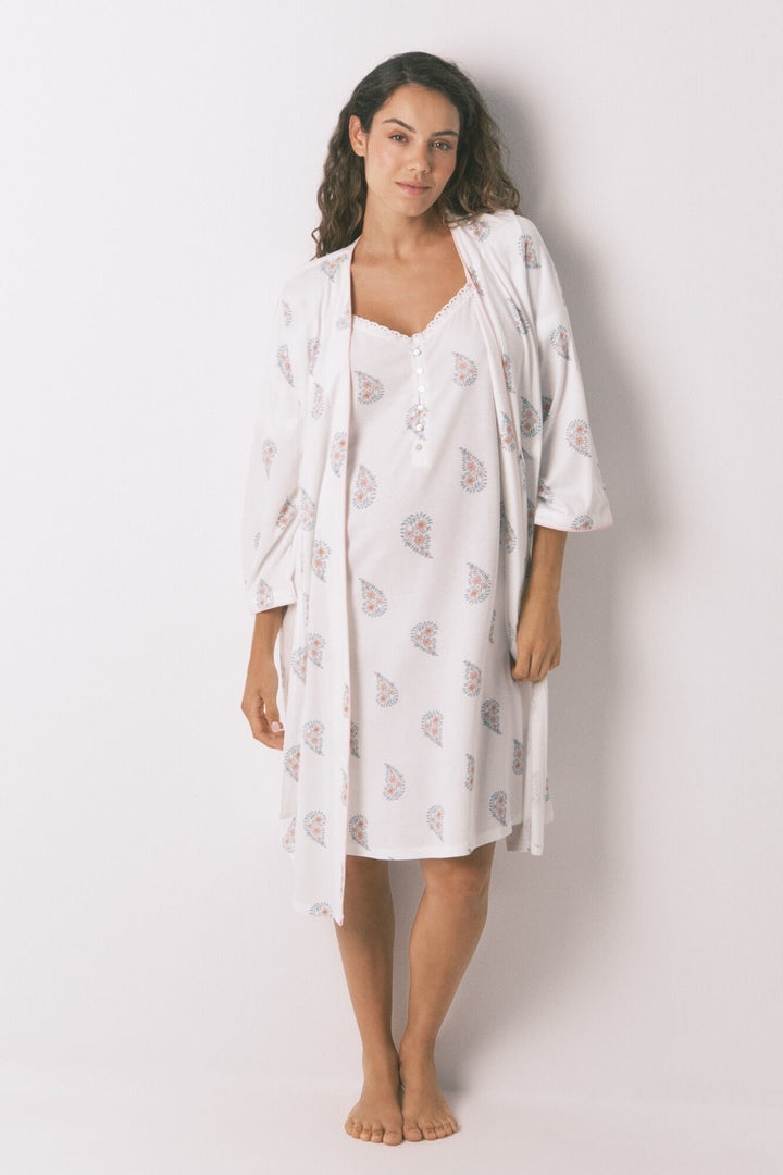MEDIUM ROBE - Ivory