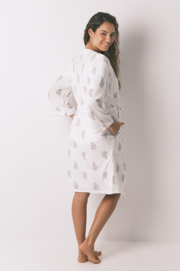 MEDIUM ROBE - Ivory