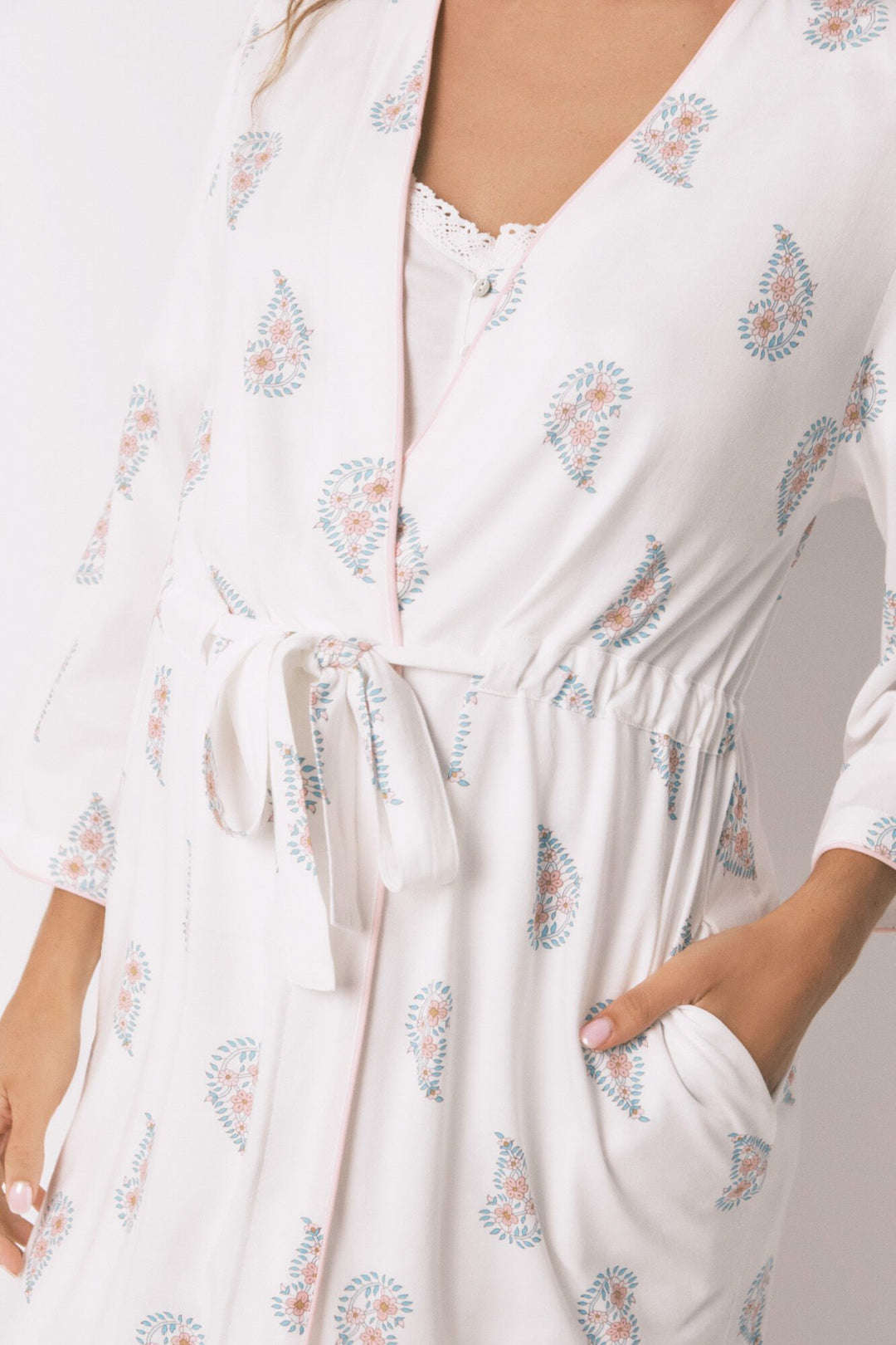MEDIUM ROBE - Ivory