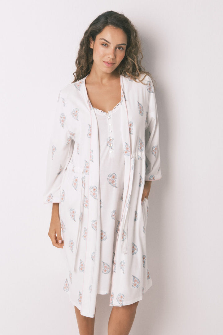 MEDIUM ROBE - Ivory