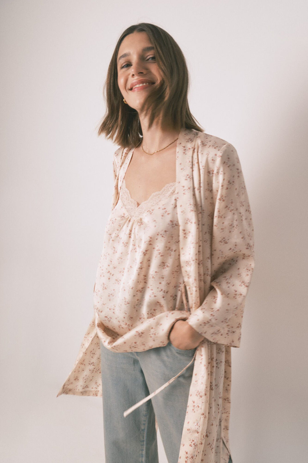 MEDIUM ROBE - Pink