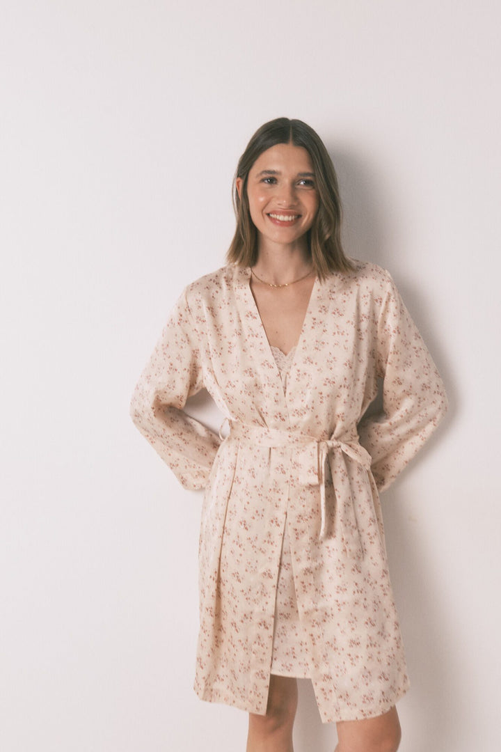 MEDIUM ROBE - Pink