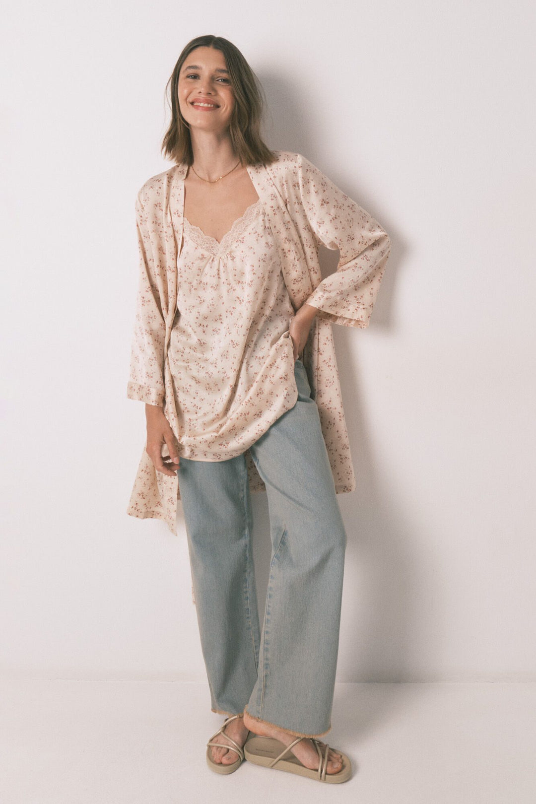 MEDIUM ROBE - Pink
