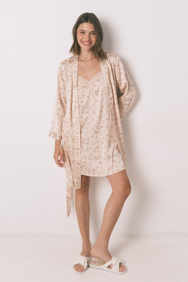 MEDIUM ROBE - Pink