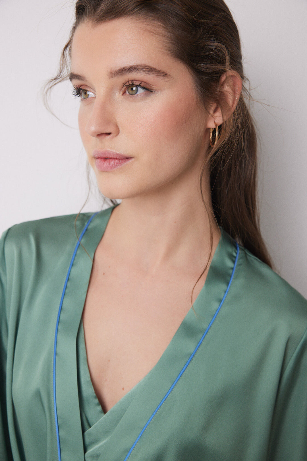 Long Robe - Green