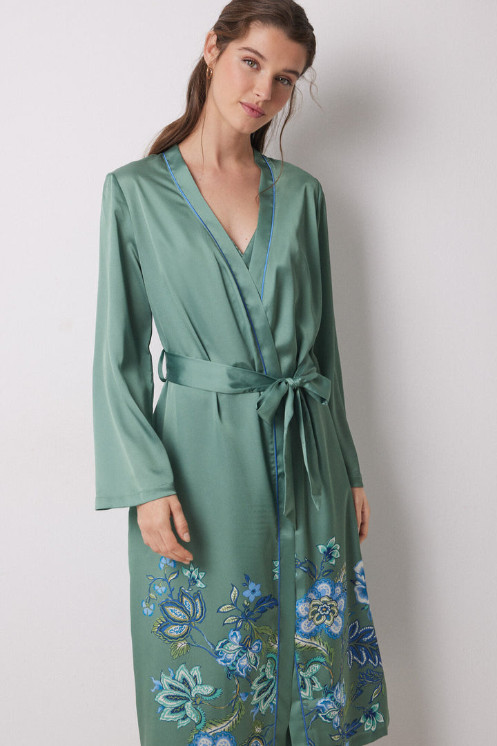 Long Robe - Green