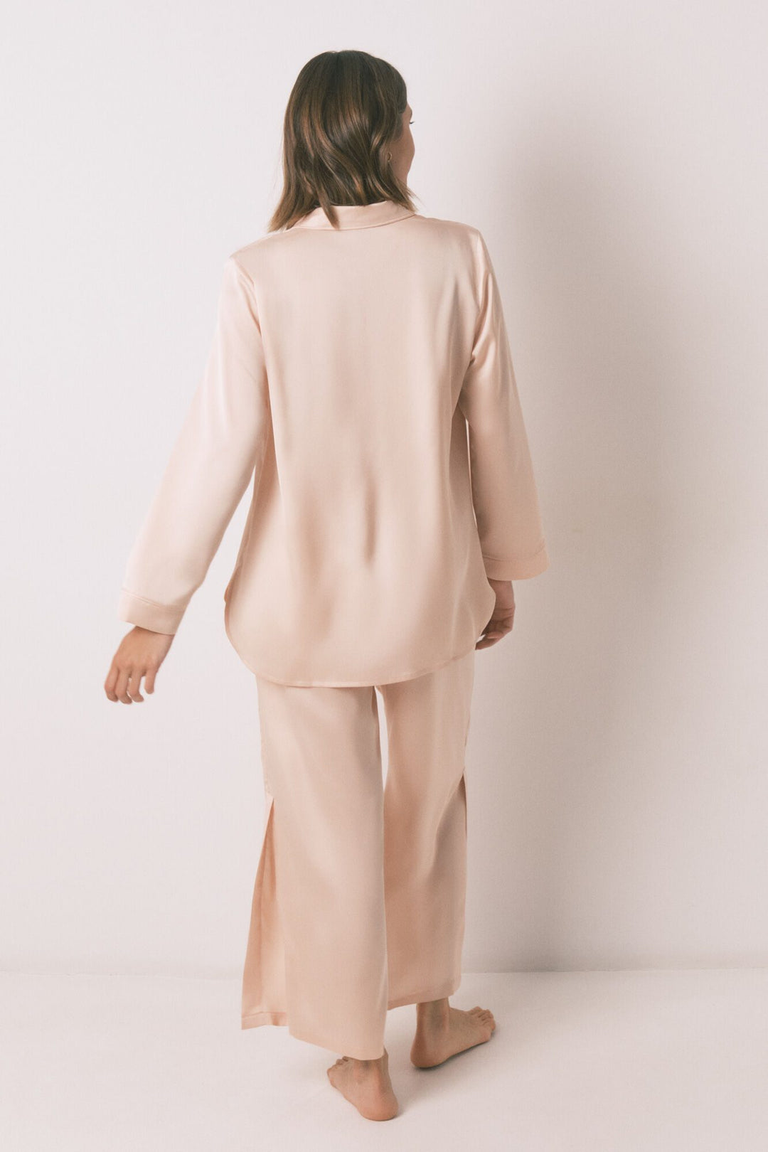 LONG SLEEVES MASCULINE PYJAMA - Orange