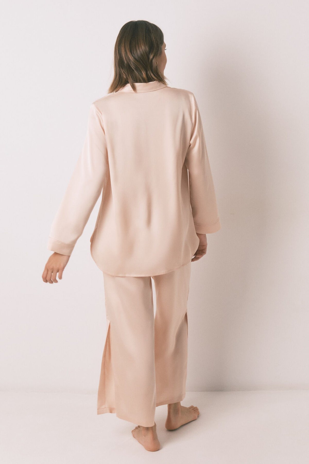 LONG SLEEVES MASCULINE PYJAMA - Orange