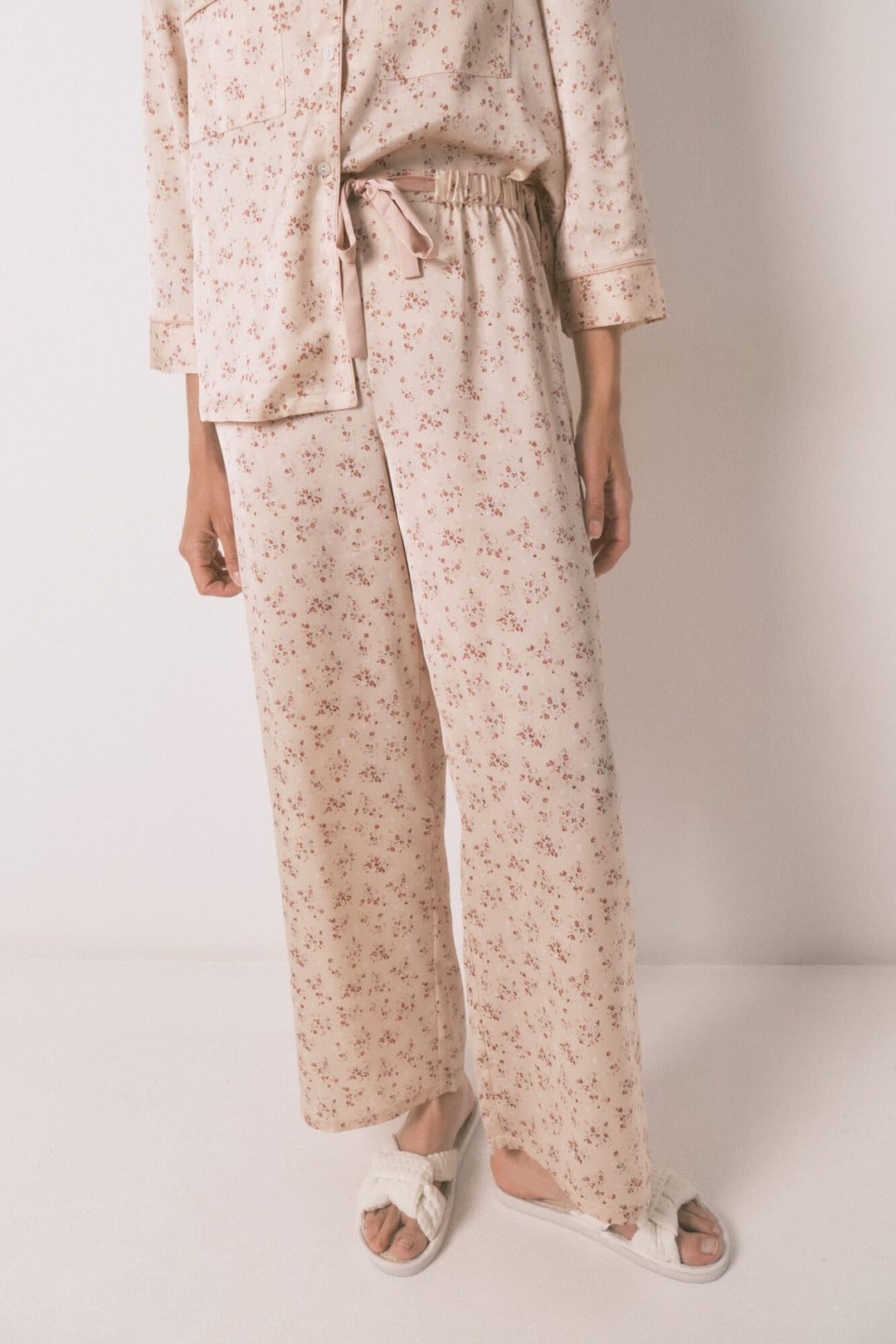 LONG SLEEVES MASCULINE PYJAMA - Pink