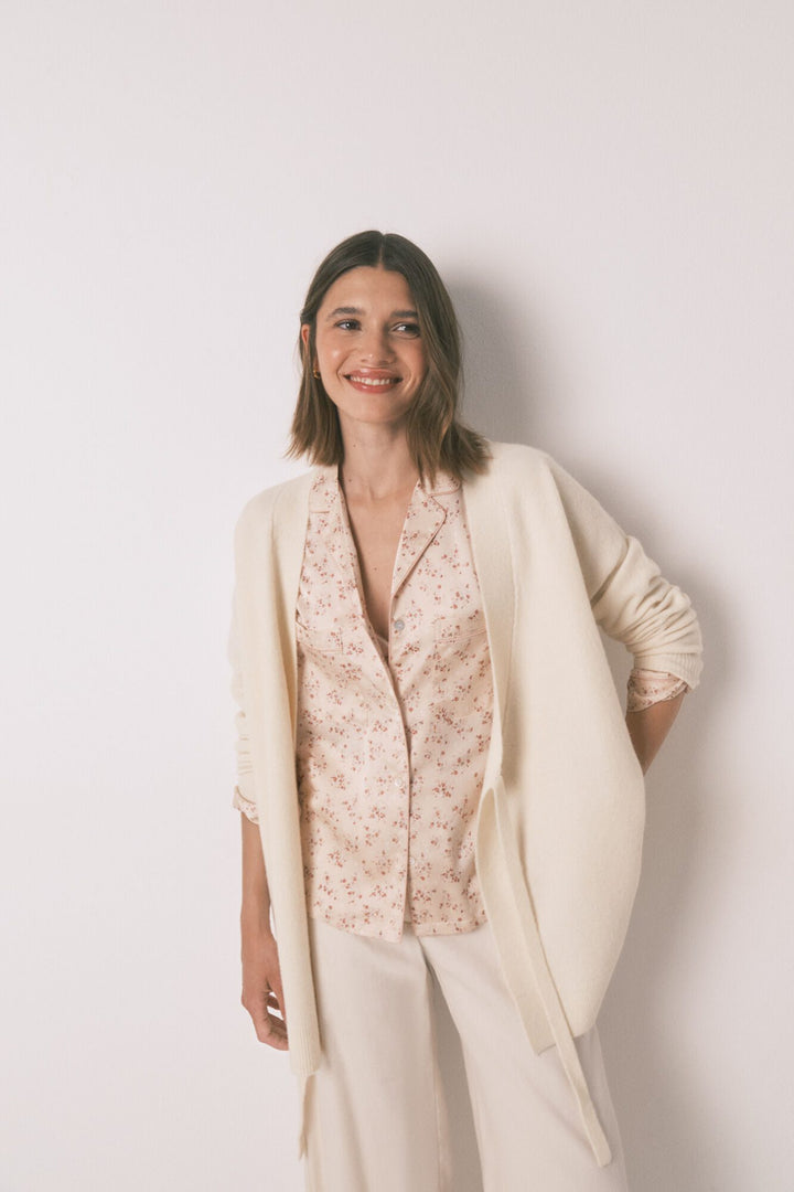 LONG SLEEVES MASCULINE PYJAMA - Pink