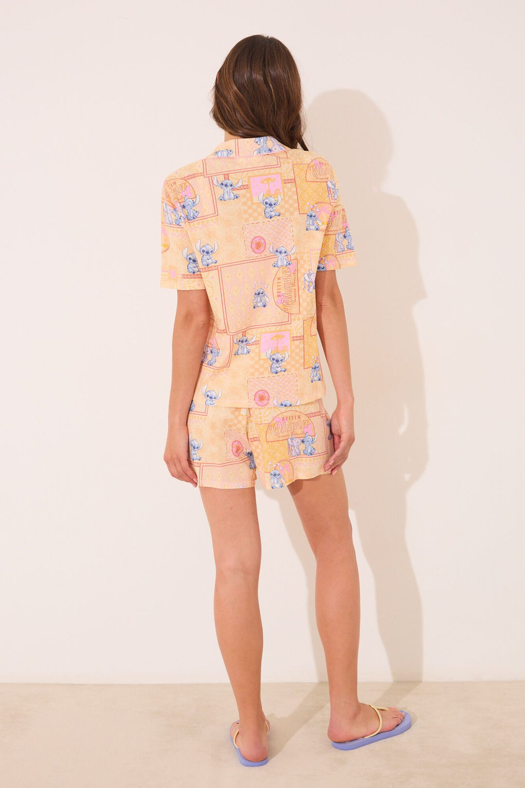 SHORT SLEEVES MASCULINE PYJAMA - Multicolor