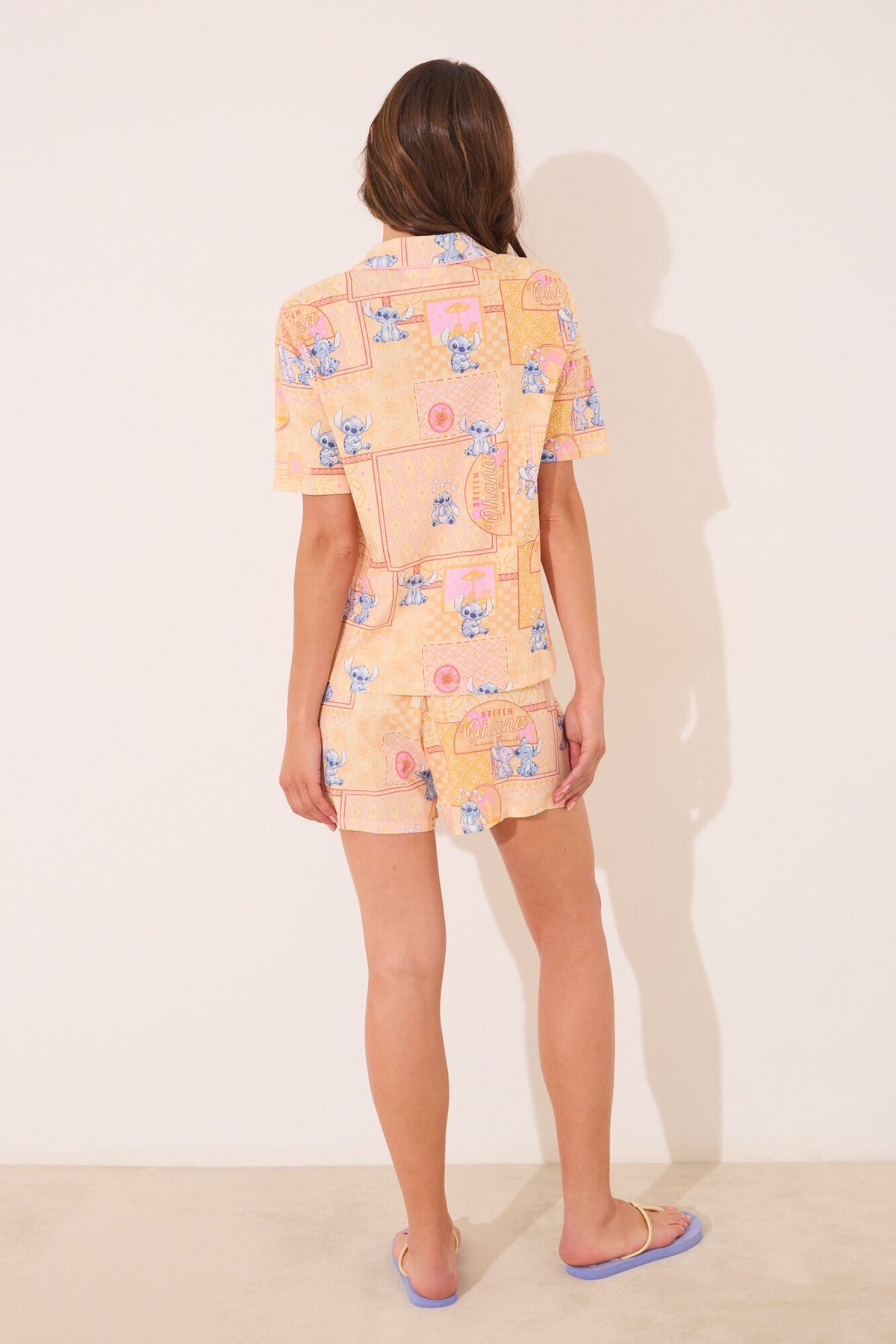 SHORT SLEEVES MASCULINE PYJAMA - Multicolor