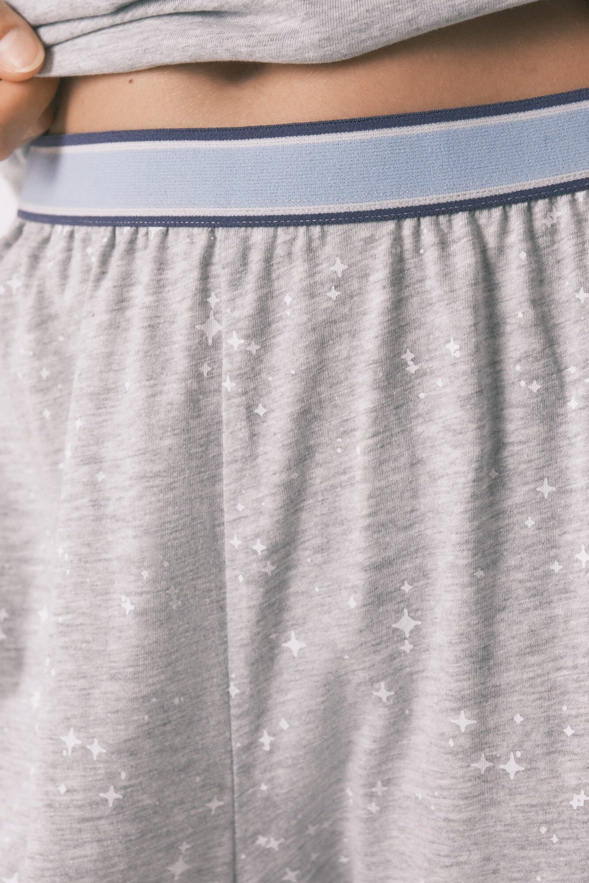 LONG SLEEVES LONG PANT PYJAMA - Dark Grey