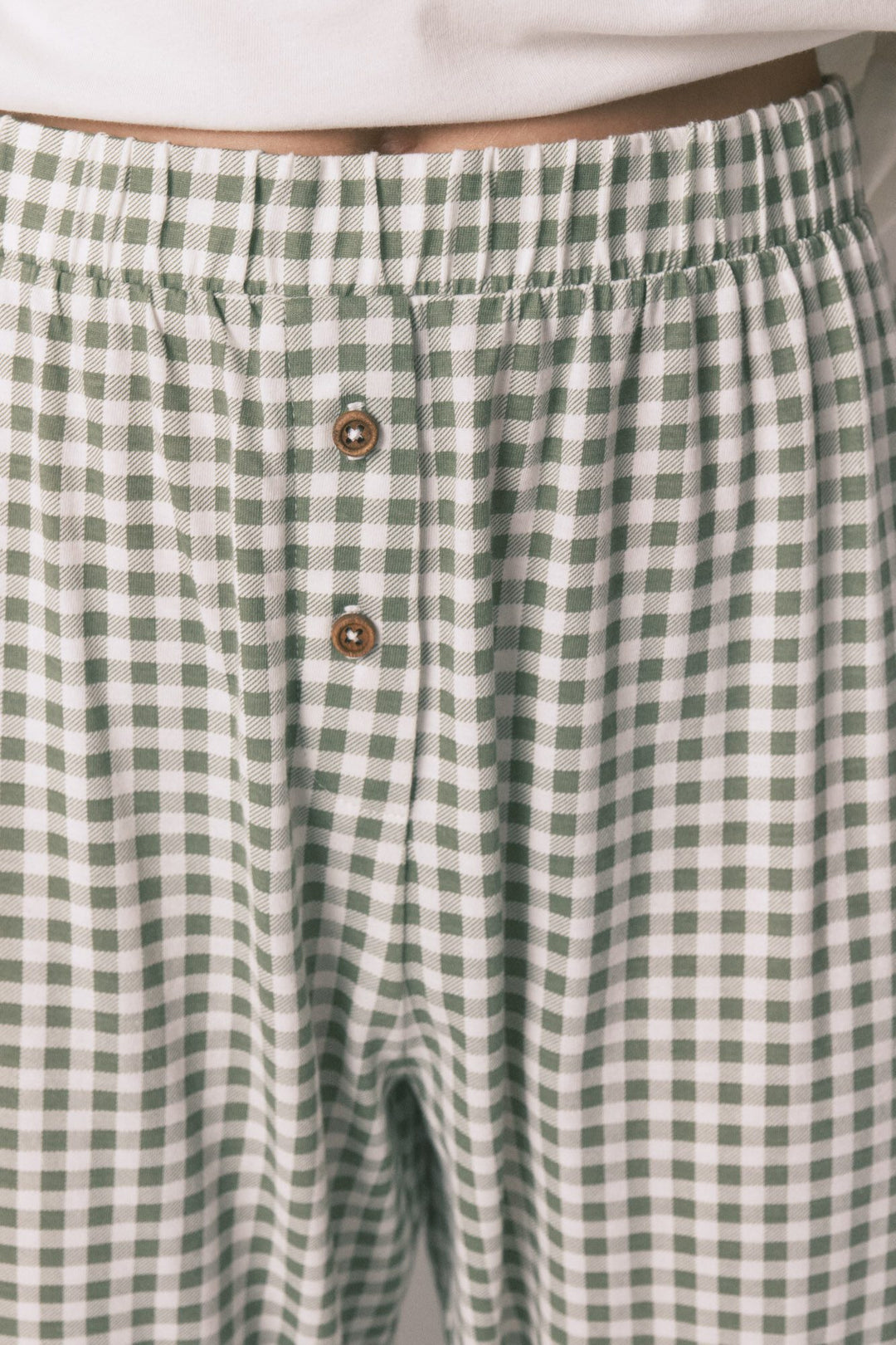 LONG SLEEVES LONG PANT PYJAMA - Ivory