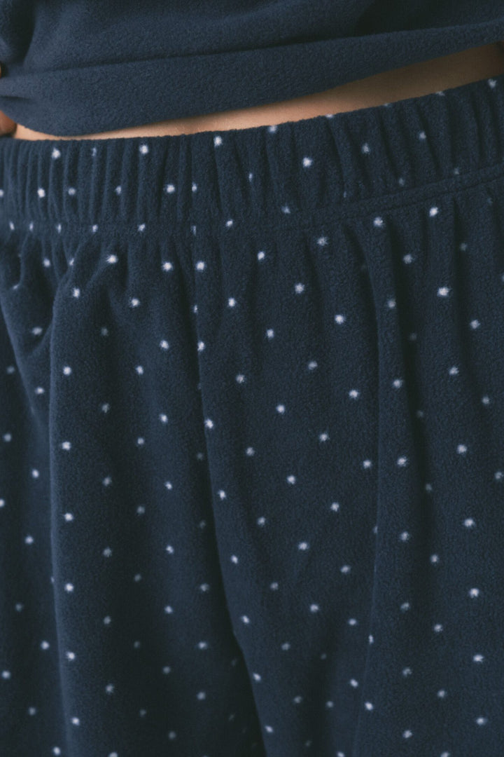 LONG SLEEVES LONG PANT PYJAMA - Navy