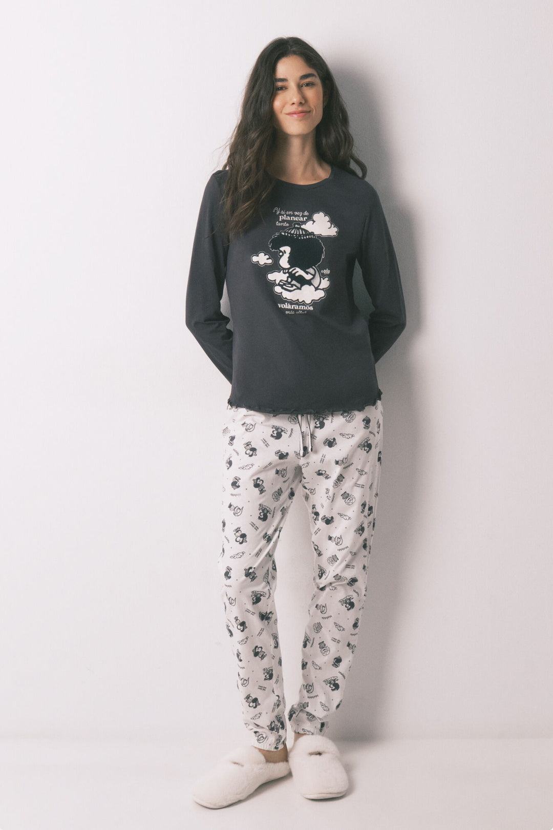 PYJAMA - Charcoal Grey