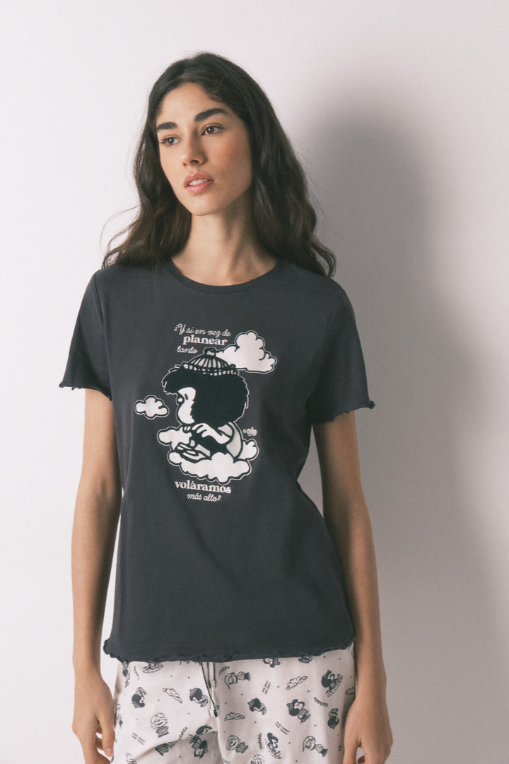 PYJAMA - Charcoal Grey