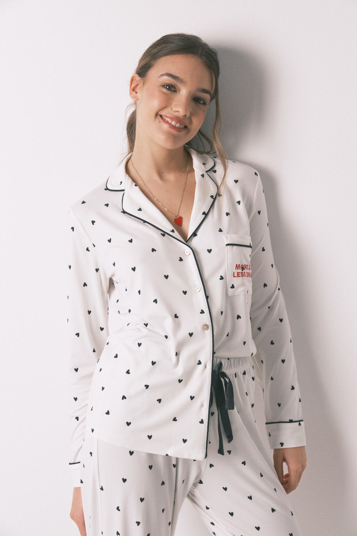 PYJAMA - White Print