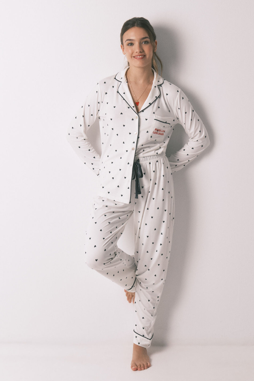 PYJAMA - White Print