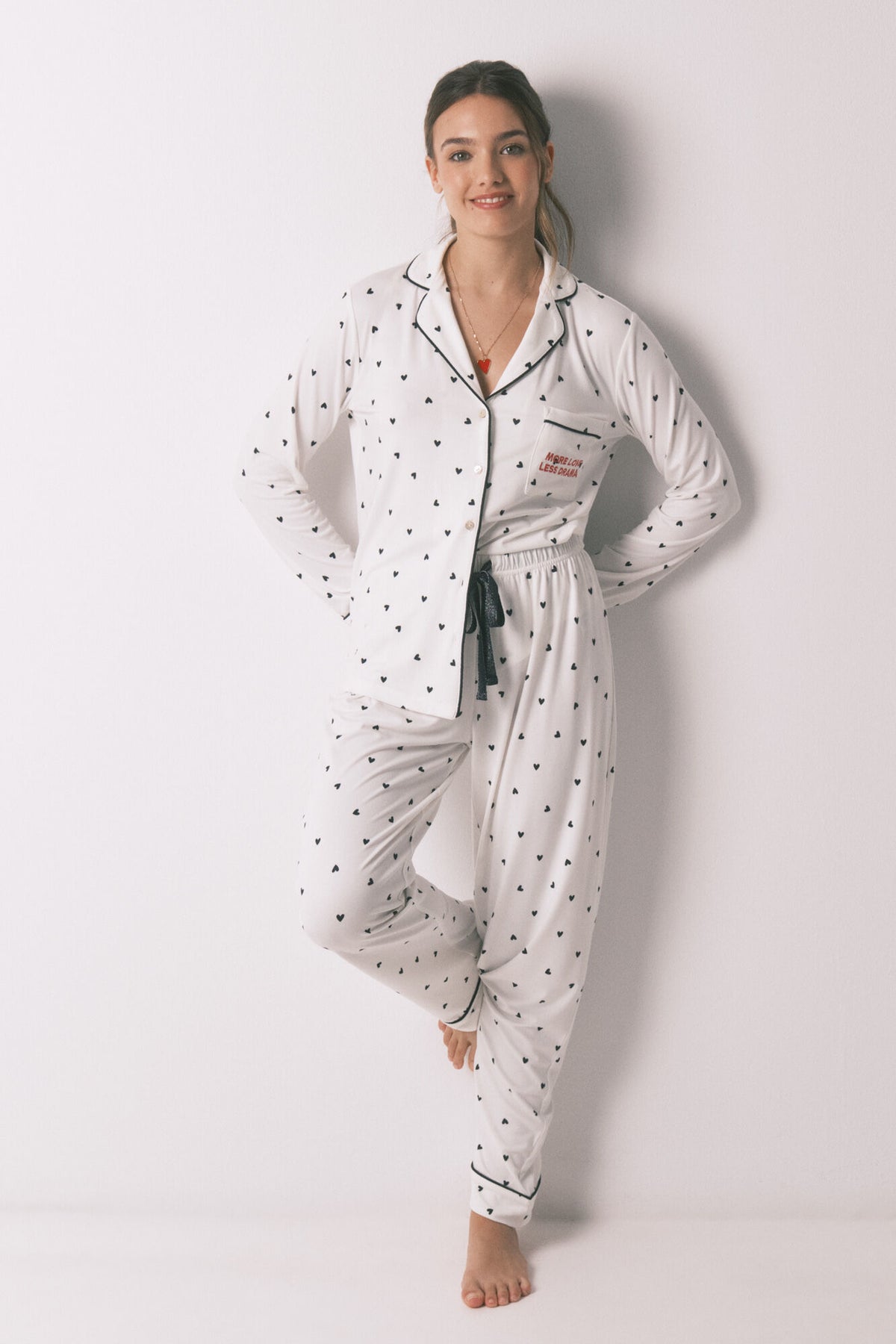 PYJAMA - White Print