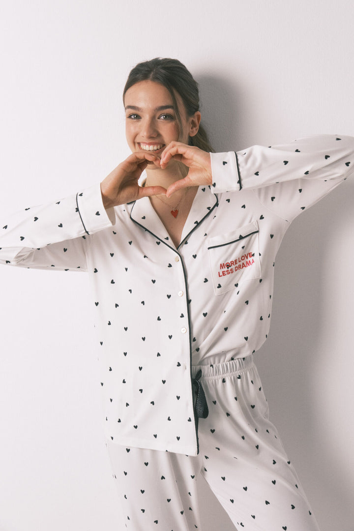 PYJAMA - White Print