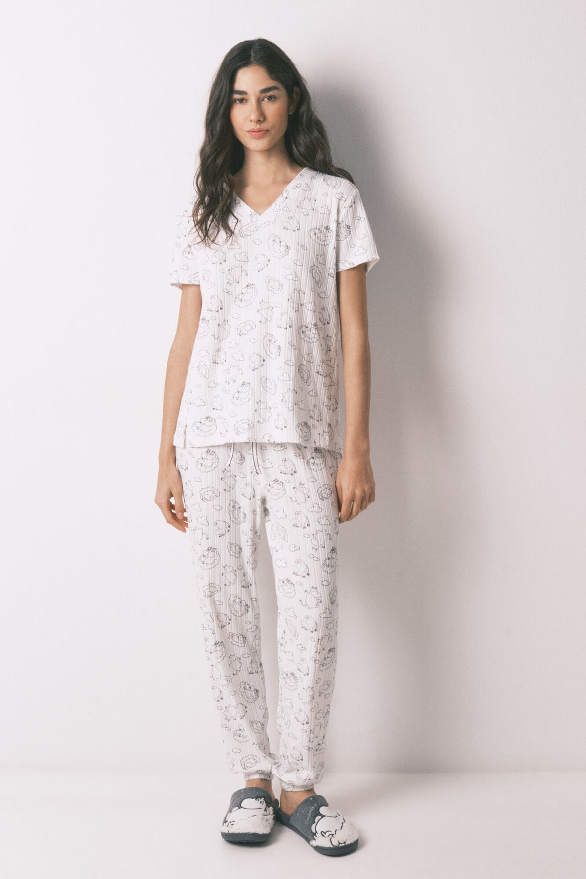 PYJAMA - White Print