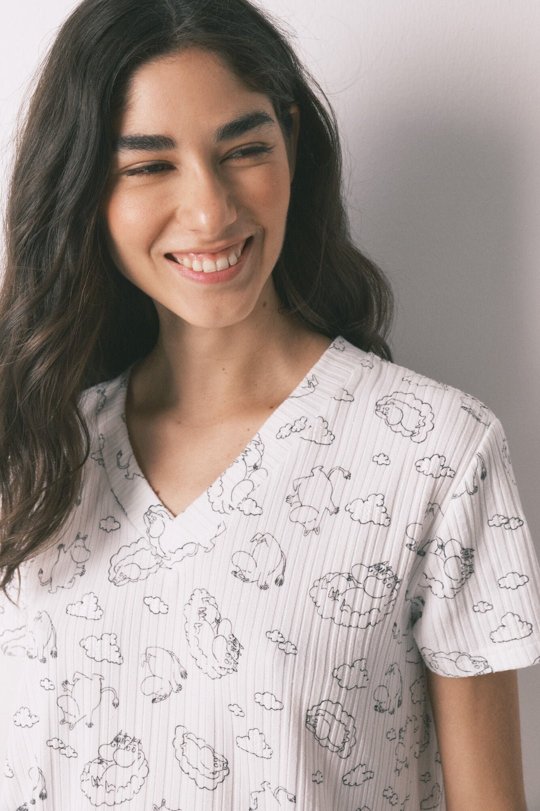 PYJAMA - White Print