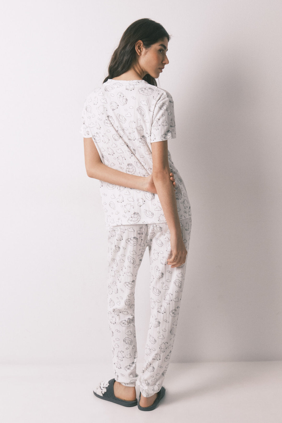 PYJAMA - White Print