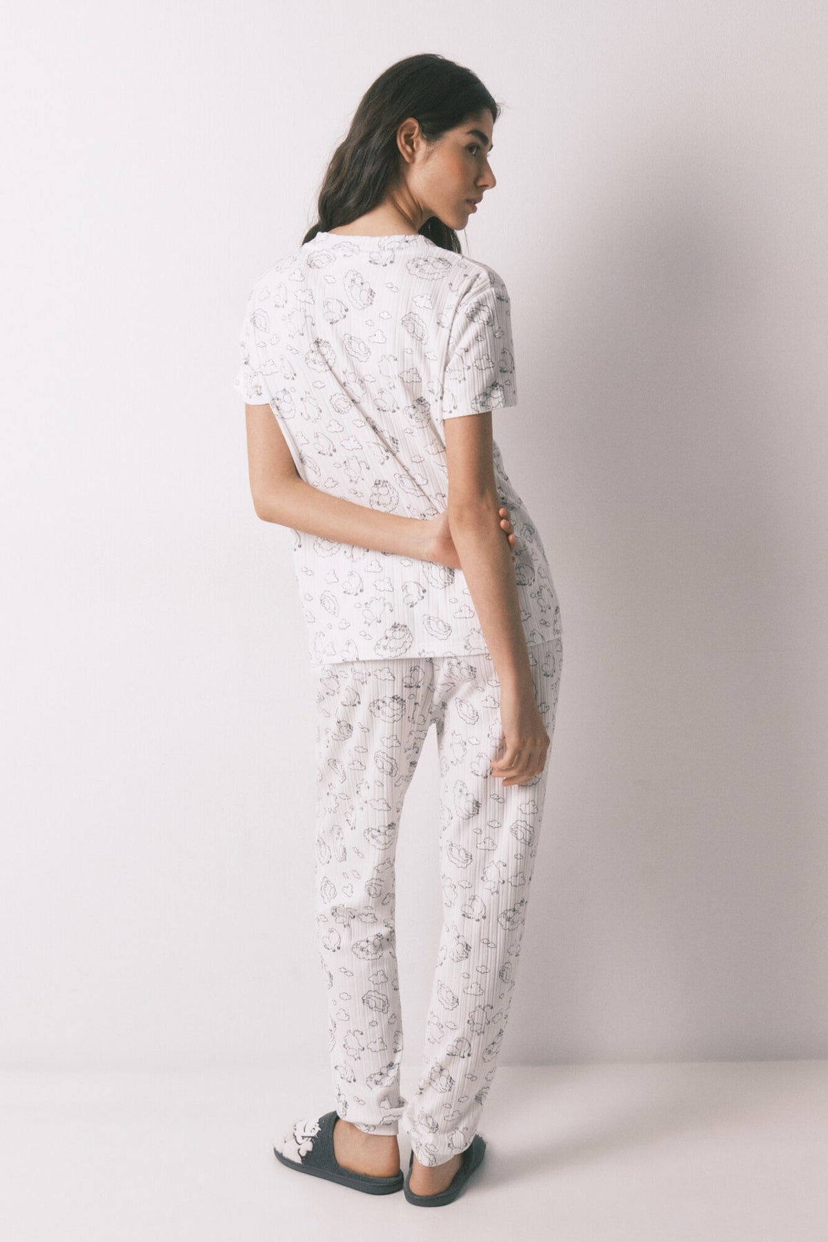PYJAMA - White Print