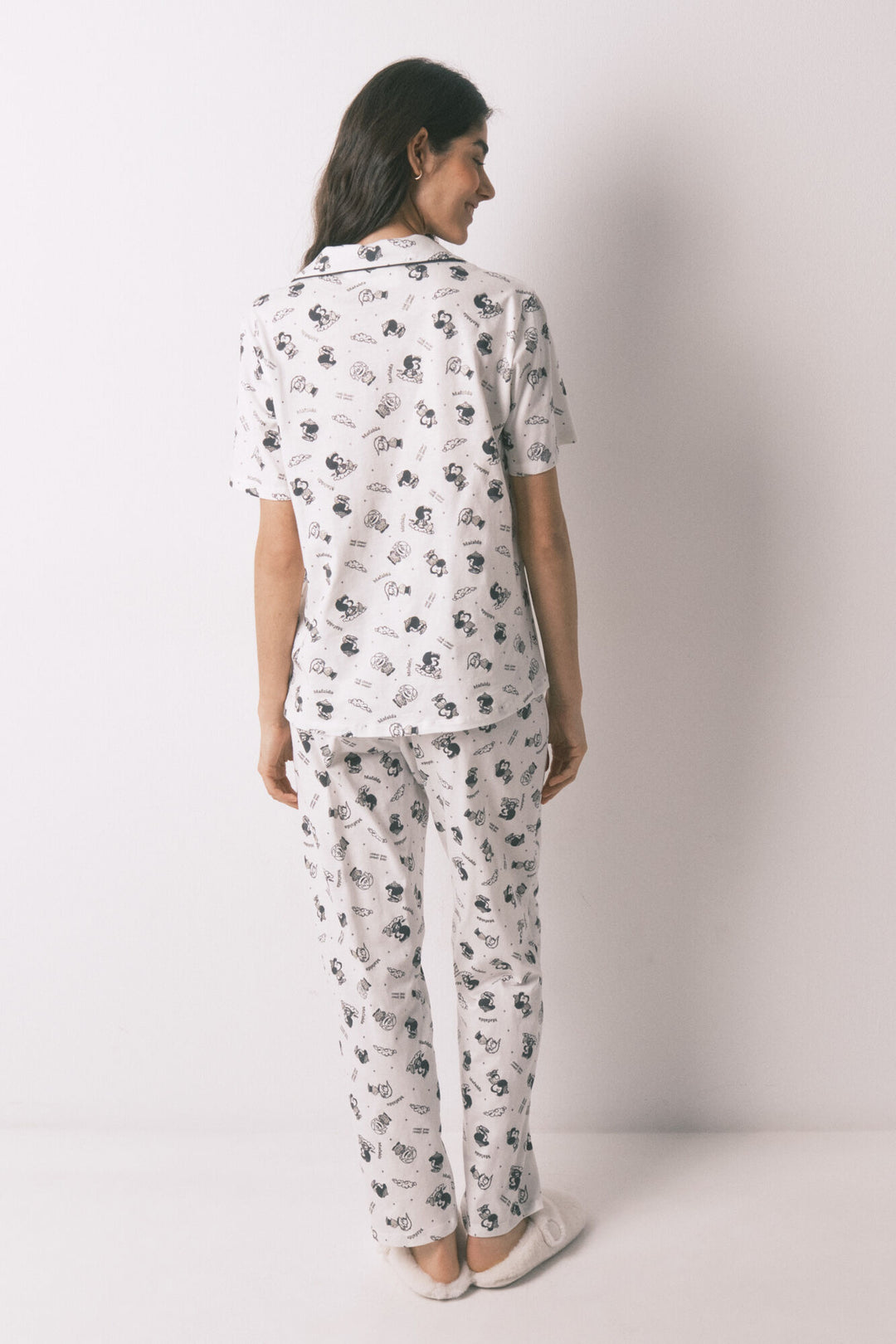 PYJAMA - White Print