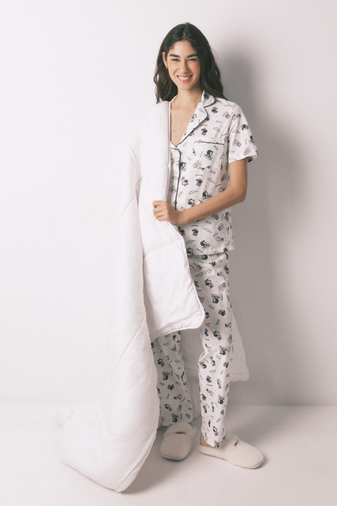 PYJAMA - White Print