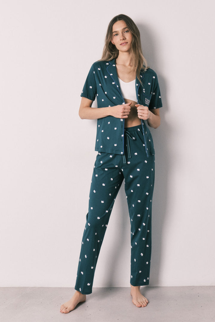 PYJAMA - Green Print