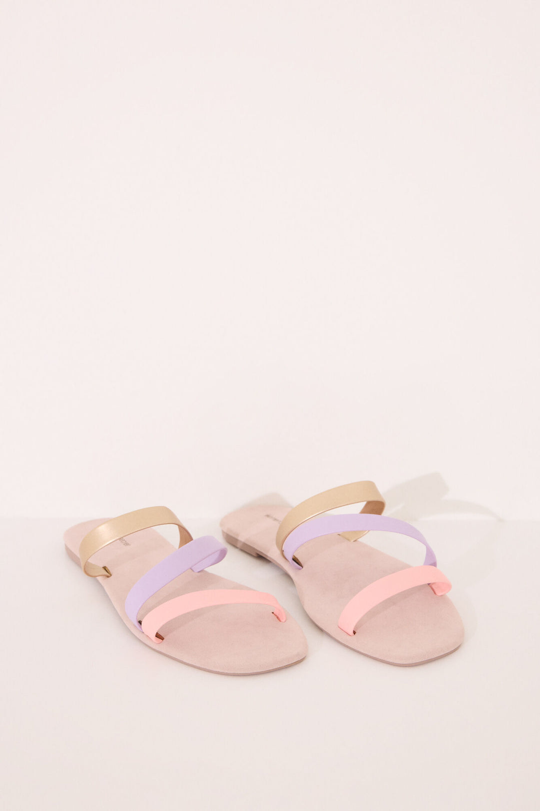 Sandal - White Print