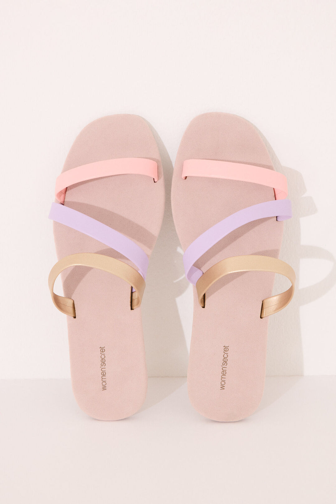 Sandal - White Print