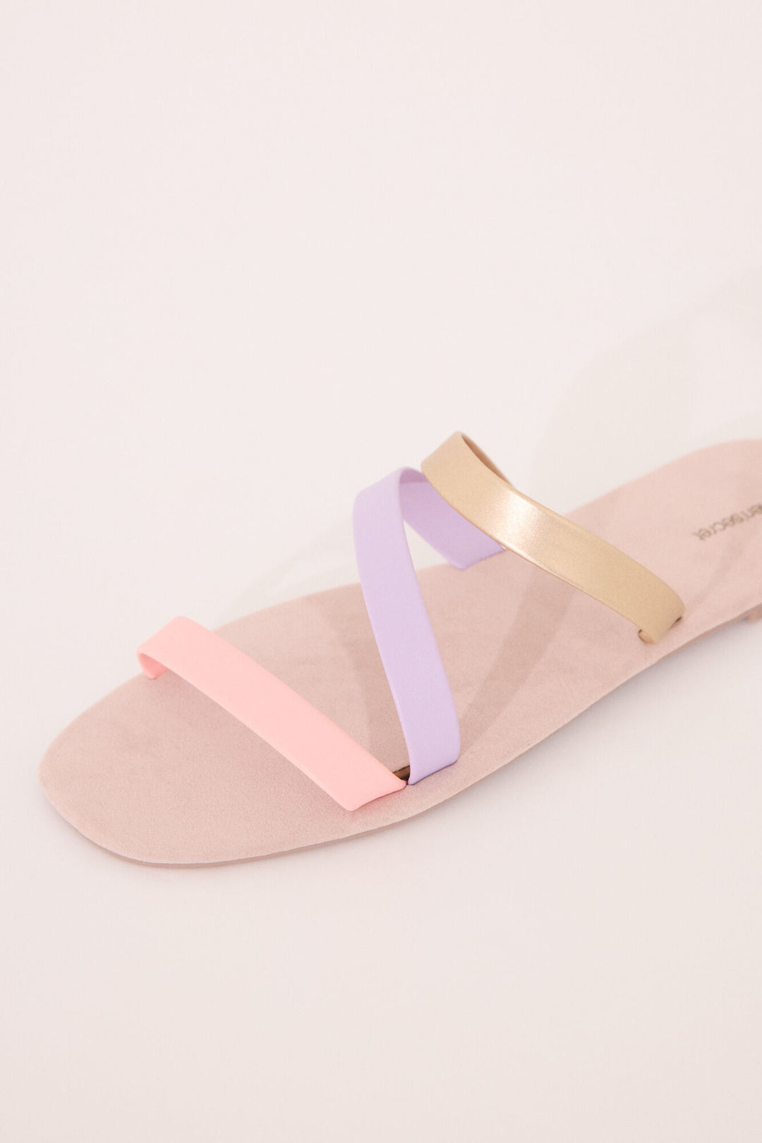 Sandal - White Print