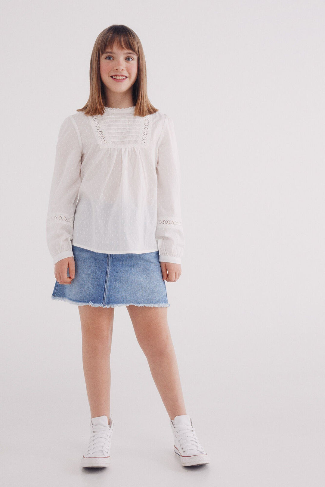 Spring Field Blouses - White