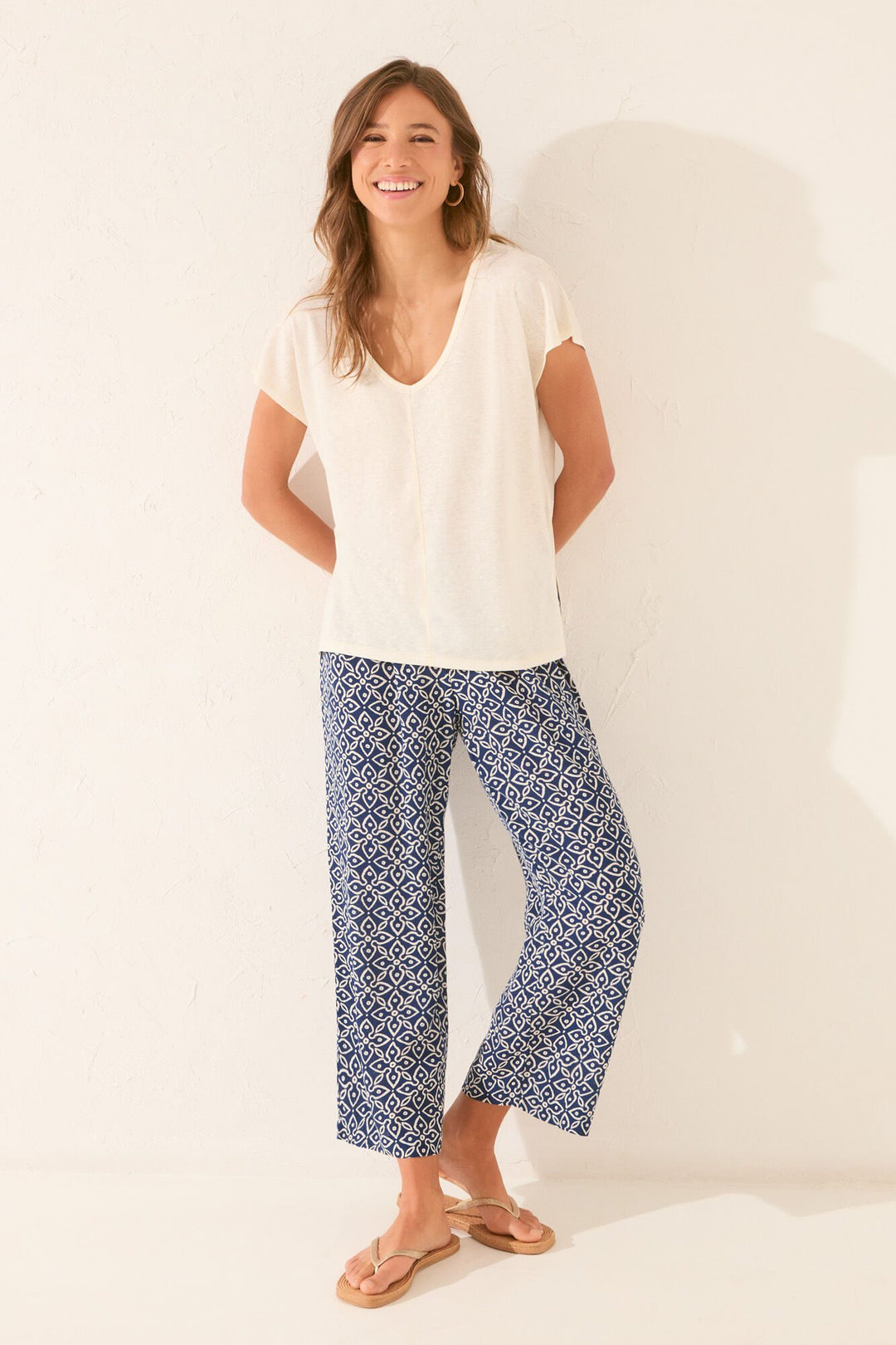 SHORT SLEEVES T SHIRT - Ivory