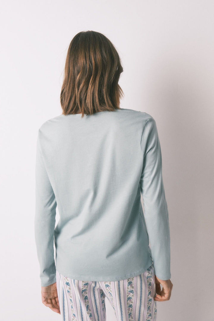 LONG SLEEVES T SHIRT - Green