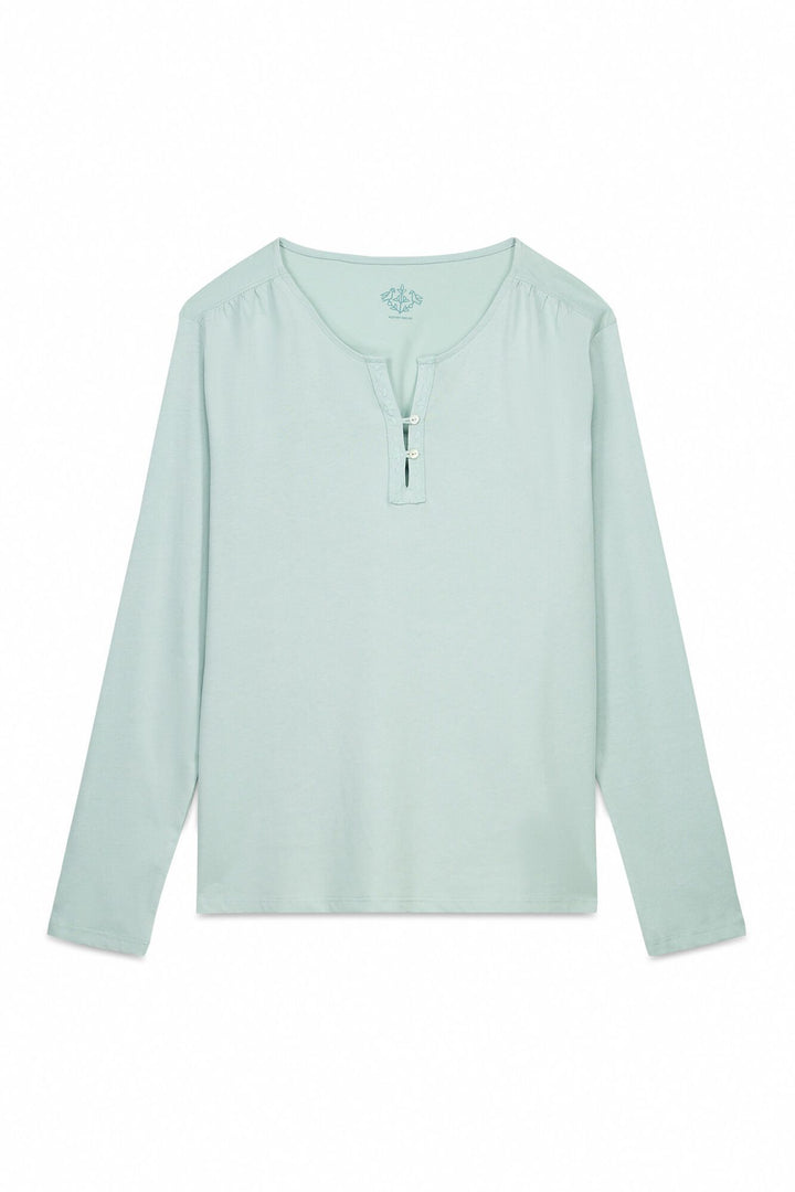 LONG SLEEVES T SHIRT - Green