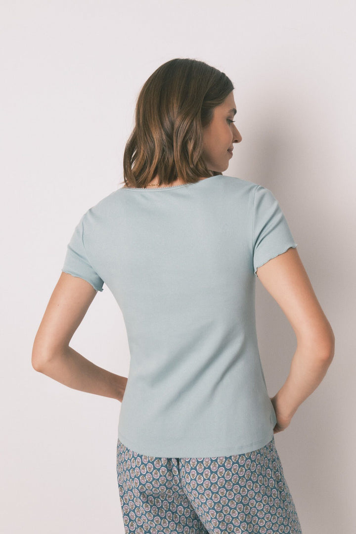 SHORT SLEEVES T SHIRT - Green