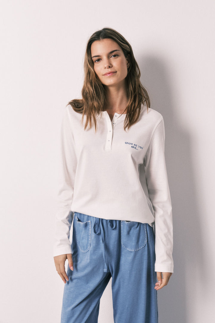 TOP - White Print