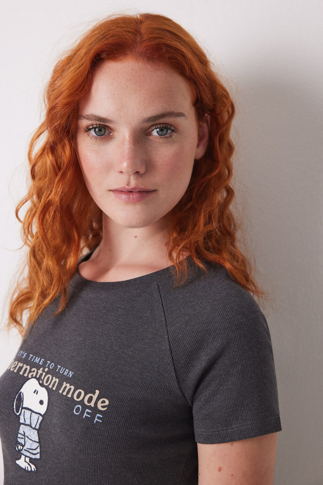 Short Sleeves T Shirt - Medium Grey