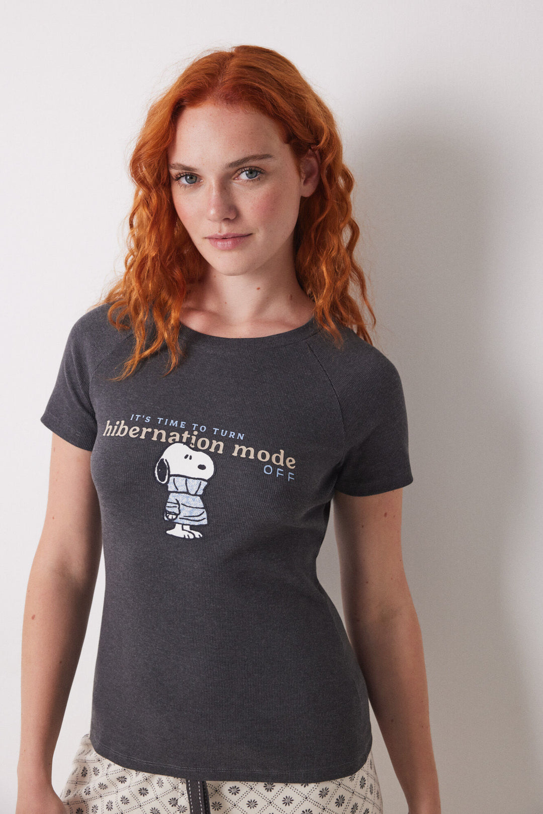 Short Sleeves T Shirt - Medium Grey