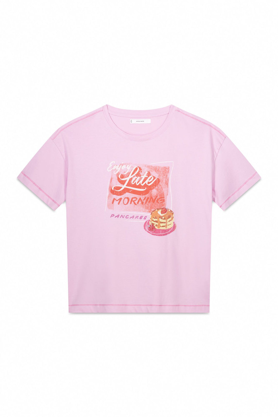 Short Sleeves T Shirt - Pink