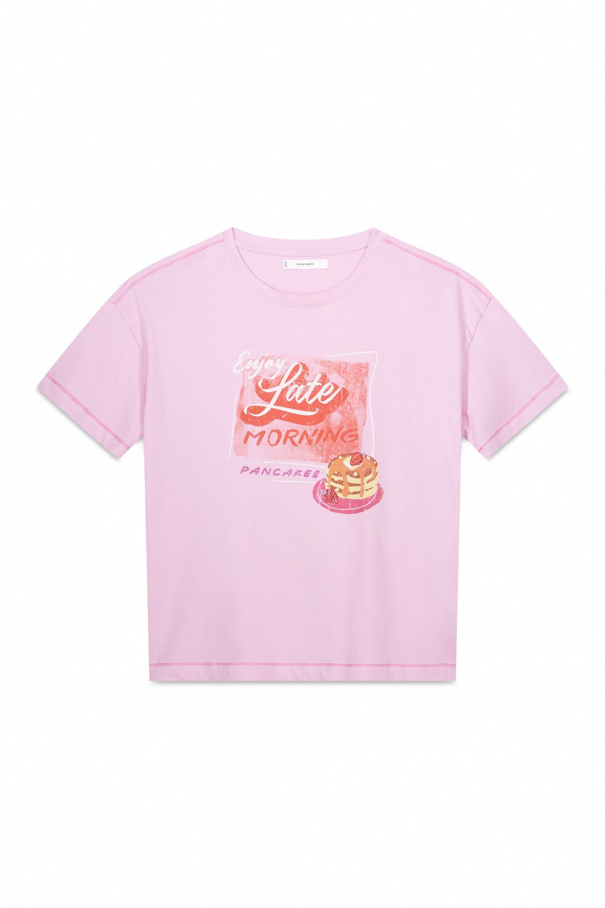 Short Sleeves T Shirt - Pink