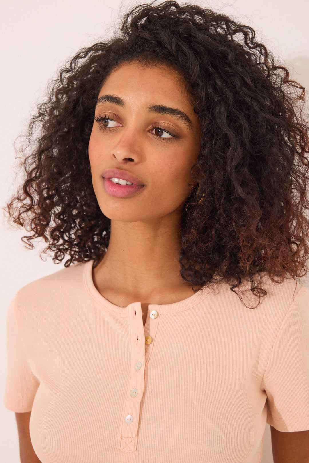 Short Sleeves T Shirt - Orange