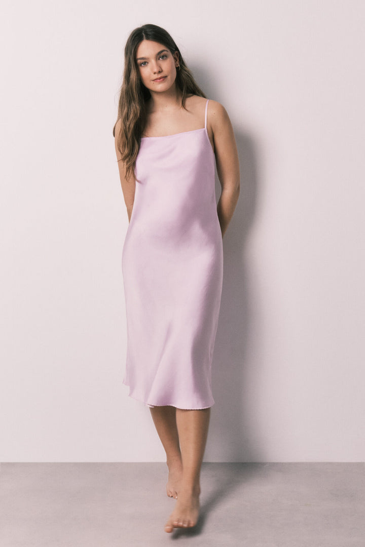 NIGHTDRESS - Purple Lilac
