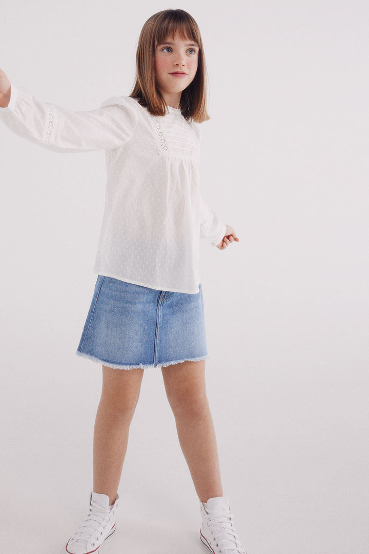 Spring Field Skirts - Medium Blue